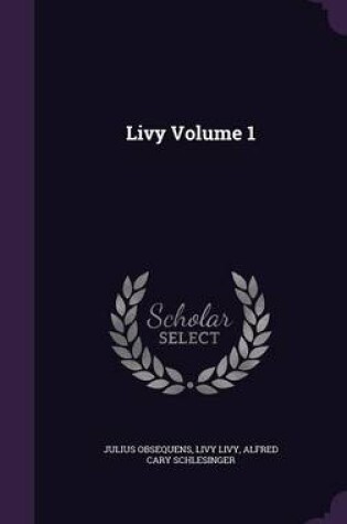 Cover of Livy Volume 1