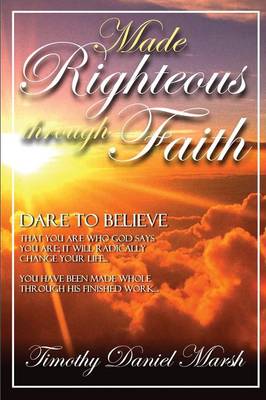 Book cover for Made righteous through faith