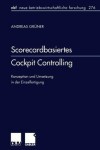 Book cover for Scorecardbasiertes Cockpit Controlling