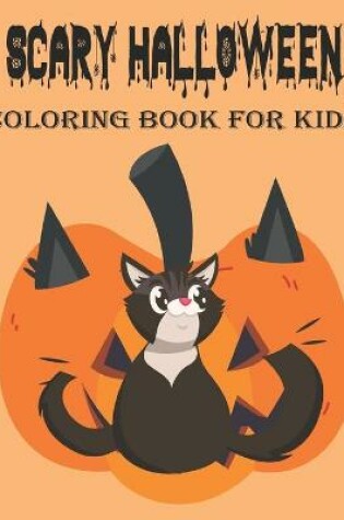 Cover of Sacry Halloween Coloring Book For Kids