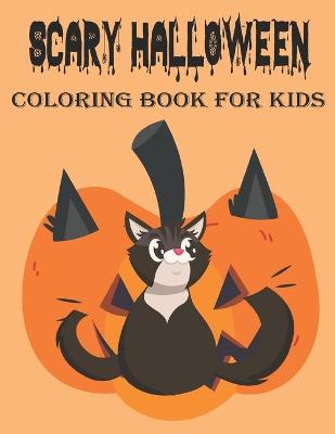 Book cover for Sacry Halloween Coloring Book For Kids
