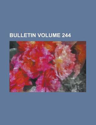 Book cover for Bulletin Volume 244