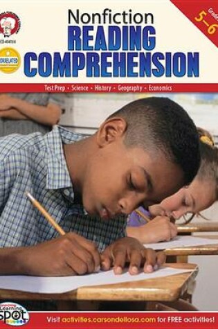 Cover of Nonfiction Reading Comprehension, Grades 5 - 6
