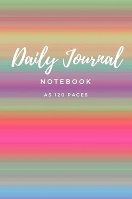 Book cover for Daily Journal Notebook A5