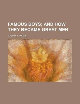 Book cover for Famous Boys