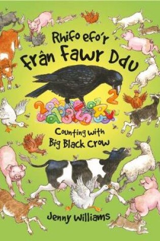 Cover of Rhifo Efo'r Frân Fawr Ddu/Counting with Big Black Crow