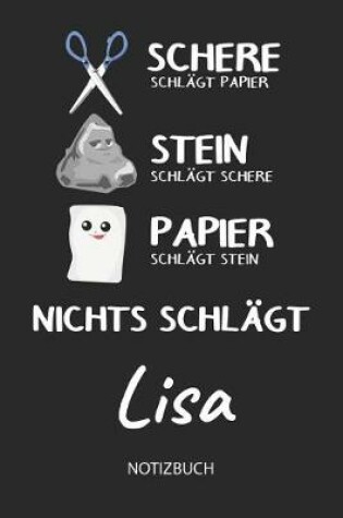 Cover of Nichts schlagt - Lisa - Notizbuch