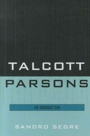 Cover of Talcott Parsons