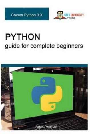 Cover of Python guide for complete beginners