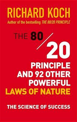 Book cover for The 80/20 Principle and 92 Other Powerful Laws of Nature