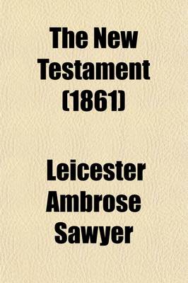 Book cover for The New Testament (1861)