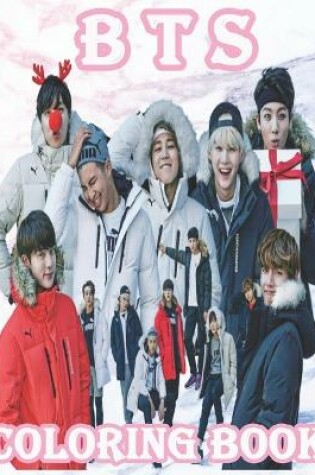 Cover of BTS coloring book