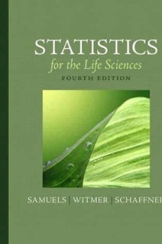 Cover of Statistics for the Life Sciences (Subscription)