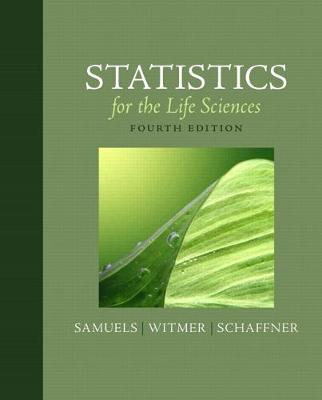 Book cover for Statistics for the Life Sciences (Subscription)