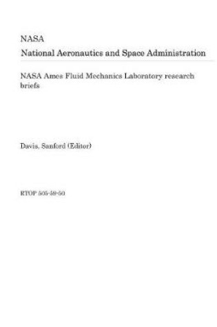 Cover of NASA Ames Fluid Mechanics Laboratory Research Briefs