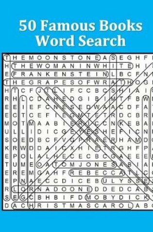 Cover of 50 Famous Books Word Search