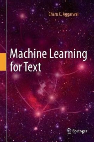 Cover of Machine Learning for Text