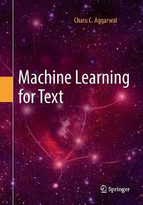 Book cover for Machine Learning for Text