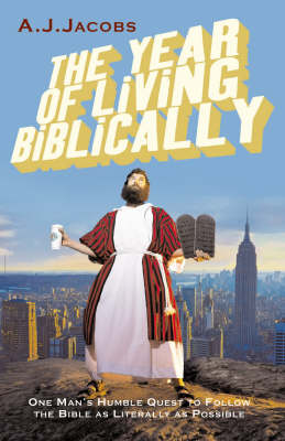 Book cover for The Year of Living Biblically