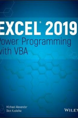 Cover of Excel 2019 Power Programming with VBA