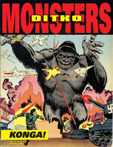 Book cover for Ditko's Monsters: Konga!