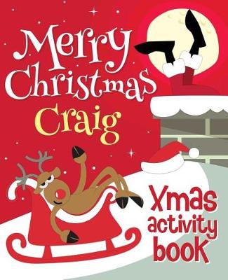 Book cover for Merry Christmas Craig - Xmas Activity Book