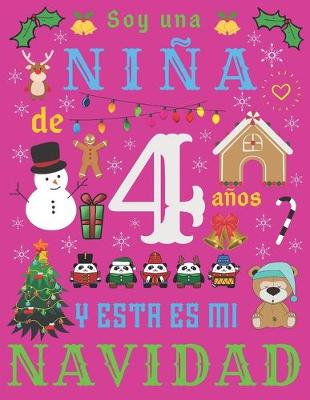 Book cover for Soy una nina de 4 anos y esta es mi Navidad