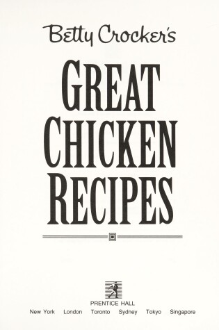Cover of Betty Crocker's Great Chicken Recipes
