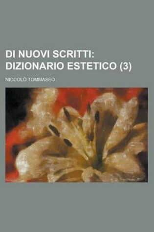 Cover of Di Nuovi Scritti (3)