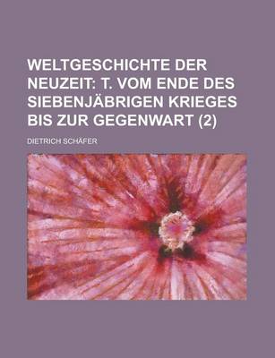 Book cover for Weltgeschichte Der Neuzeit (2)