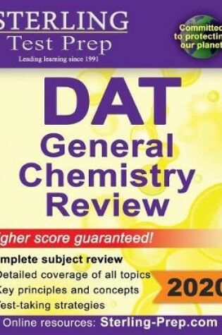 Cover of Sterling Test Prep DAT General Chemistry Review