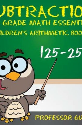 Cover of Subtraction 3rd Grade Math Essentials Children's Arithmetic Books