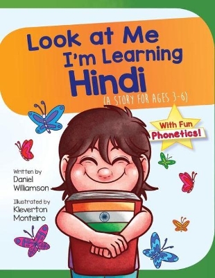 Book cover for Look At Me I'm Learning Hindi