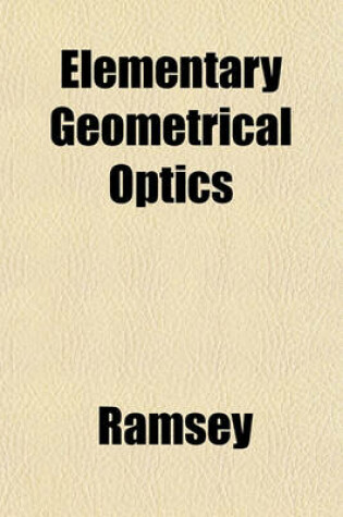 Cover of Elementary Geometrical Optics