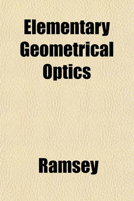 Book cover for Elementary Geometrical Optics