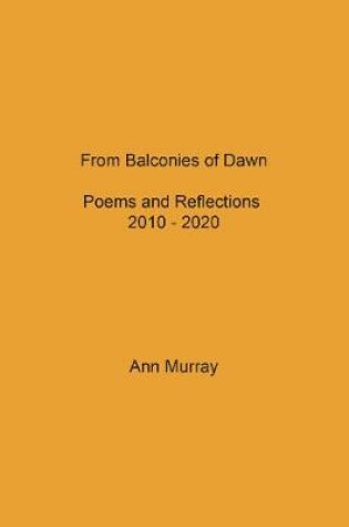 Cover of From Balconies of Dawn