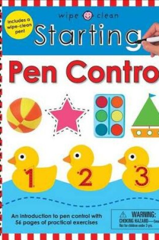 Cover of Wipe Clean: Starting Pen Control