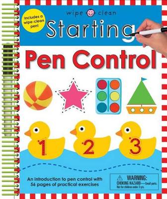 Cover of Wipe Clean: Starting Pen Control