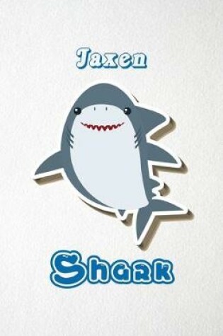 Cover of Jaxen Shark A5 Lined Notebook 110 Pages