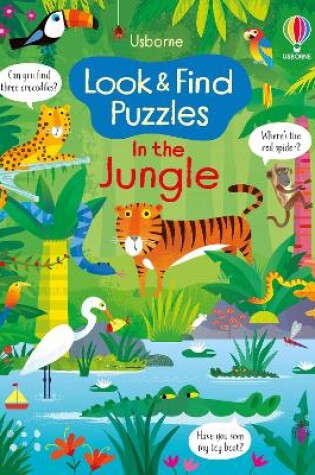 Cover of Look and Find Puzzles In the Jungle