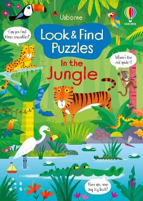 Cover of Look and Find Puzzles In the Jungle