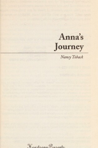 Cover of Anna's Journey