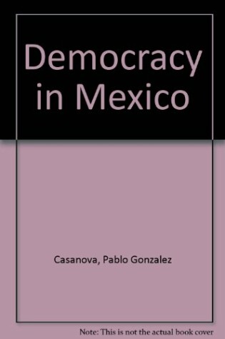 Cover of Democracy in Mexico