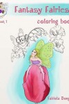 Book cover for Fantasy Fairies coloring book