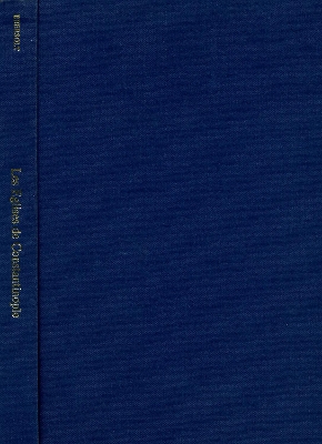 Book cover for Eglises de Constantinople
