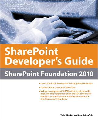 Book cover for SharePoint Developer's Guide