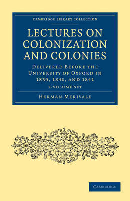 Book cover for Lectures on Colonization and Colonies 2 Volume Set