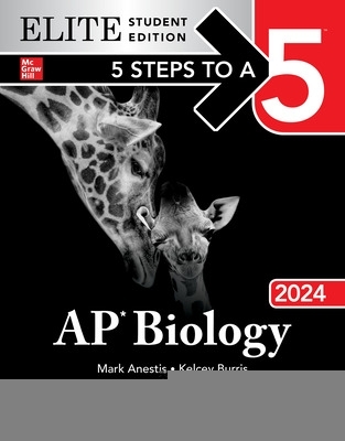 Book cover for 5 Steps to a 5: AP Biology 2024 Elite Student Edition