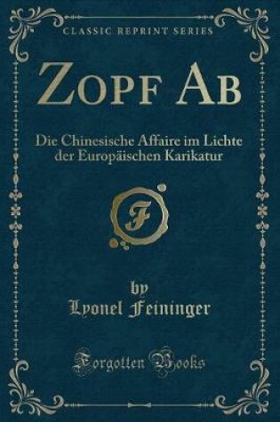 Cover of Zopf AB