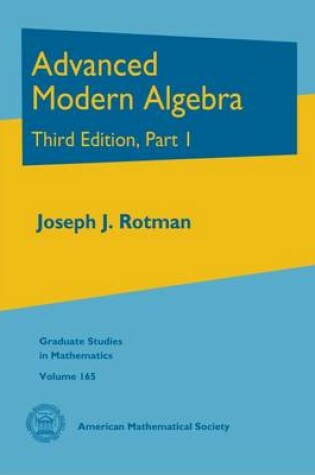 Cover of Advanced Modern Algebra